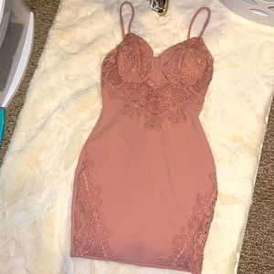Small fashion Nova pink dress